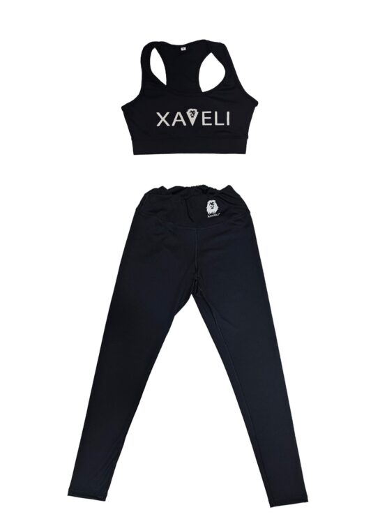 Xaveli Women's Leggings & Sports Bra Set